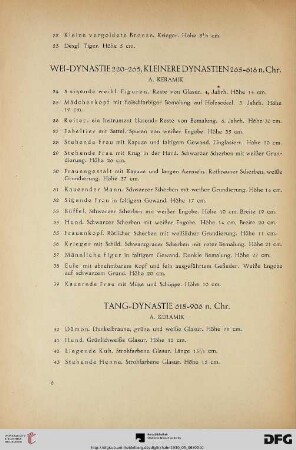 Tang-Dynastie 618-906 n. Chr.(Nr. 40-99)