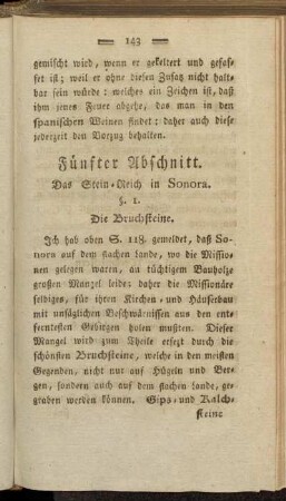 Fünfter Abschnitt. Das Stein-Reich in Sonora