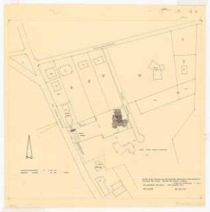Wohnhaus Dr. Pape, Bad Driburg: Lageplan, 1:500