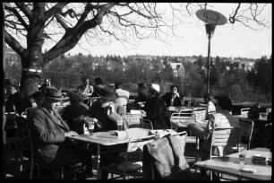 Bern: Blick vom Casino, gegen die Berge