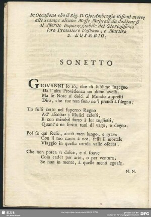 Sonetto