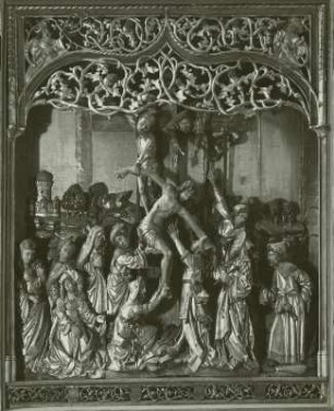 Bürgermeisteraltar: Mittelschrein, Kreuzabnahme