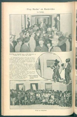 "Fray Mocho" en Montevideo : La huelga