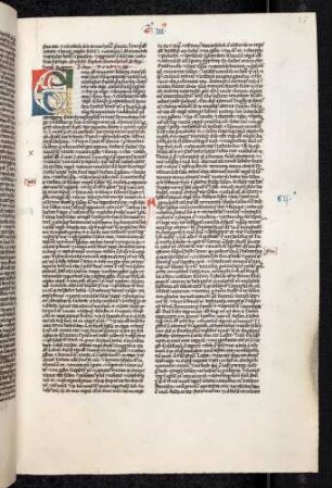 Zierinitiale (Liber Regum / Könige I): E(t rex David)
