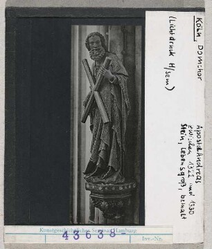 Köln: Dom, Chor, Apostel Andreas
