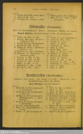 Uttewalde (Ottowalde)