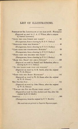 The works of Henry Wadsworth Longfellow : with bibliographical and critical notes and his life, with extracts from his journals and correspondence, 2. The poetical works ; 2 : Evangeline u.a.