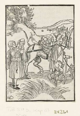 Von bettleren, aus: Sebastian Brant, "Stultifera Navis", Basel 1498, S. LXXI recto