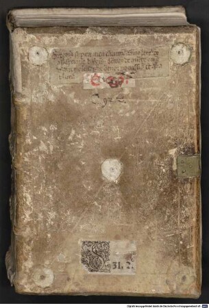 Cantica canticorum cum expositione Gregorii, f. 46 Sermones patrum et orationes de Maria - BSB Clm 18552 a