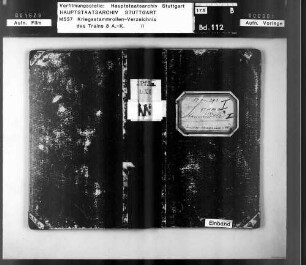 Kriegsstammrolle des Immobilen Pferdelazaretts 1/XIII