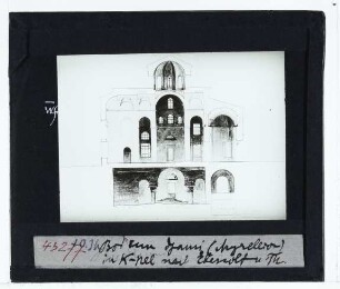 Istanbul, Myrelaion (Budrum-Moschee) (41.00861, 28.95556) : Schnitt