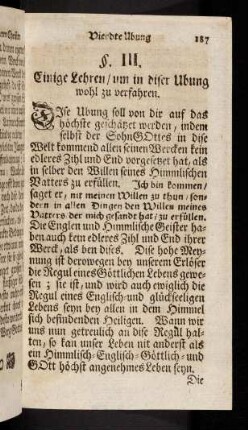 187-209, §§. III. - Von dem innerlichen Willen Gottes. §§. I.-II.