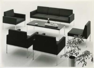 Anbauprogramm Sessel "Mod. 15 / 45", "Mod. 16 / 35", "Mod. 16 / 55", "Mod. 16 / 65" und Tisch "Mod. 29 / 02" von Ernst Moeckl