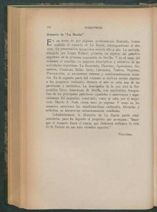 Anuario de "La Razón"
