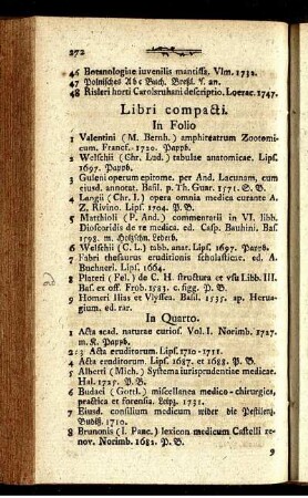 Libri compacti.