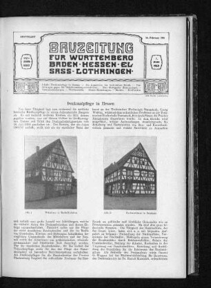Denkmalpflege in Hessen