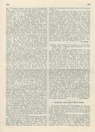 466-470 Nachlese zum Babel-Bibel-Streit