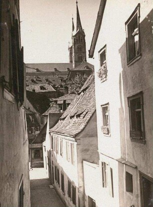 Bamberg. Blick nach dem Dom