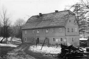 Tharandt-Grillenburg. Ehemalige Mühle
