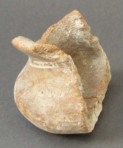 Fragment of a clay vessel