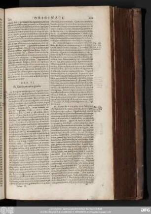 Cap. VI. De subiecto peccati originalis.