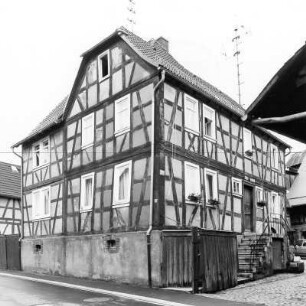 Fachwerkwohnhaus; Nidda, Friedenstraße 11