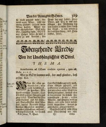 329-345, Siebenzehende Predigt