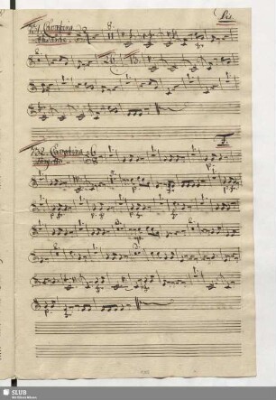 731. Cavatina: Giovinetta semplicette / Paisiello. G.