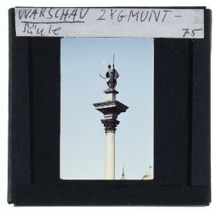 Warschau, Schlossplatz, Sigismundssäule