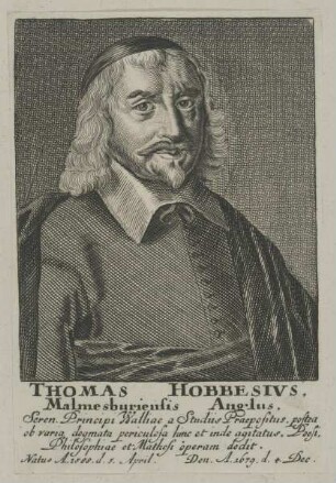Bildnis des Thomas Hobbesivs