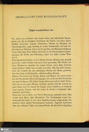 Aberglaube Und Wissenschaft