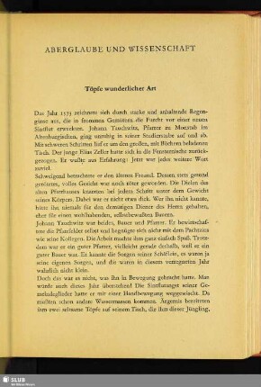 Aberglaube Und Wissenschaft