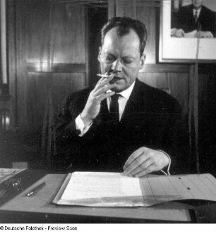 Brandt, Willy (1913-1992; Politiker, 1969-1974 Bundeskanzler der BRD)