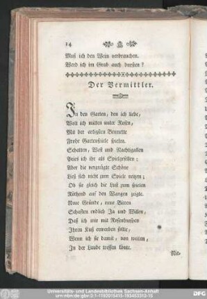 Der Vermittler.