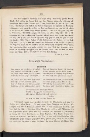 Armenische Volkslieder