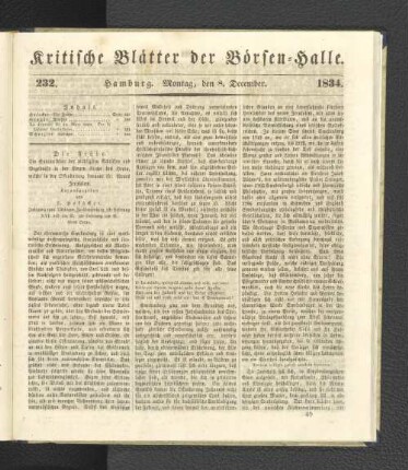 232. 8. Dezember 1834