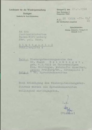 Melchinger, Eugen