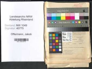 Entnazifizierung Jakob Offermann , geb. 04.09.1889 (Fabrikant)