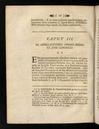 18-23, Caput III.