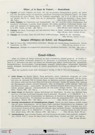 Email-Gläser (Nr. 67-103)
