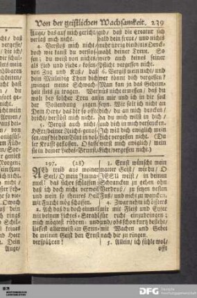 Von der geistlichen Wachsamkeit.