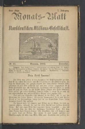 N° 12. 1882. December