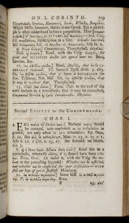 Second Epistle to the Corinthians
