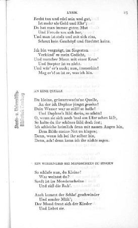 Ein Wiegenlied bei Mondschein zu singen