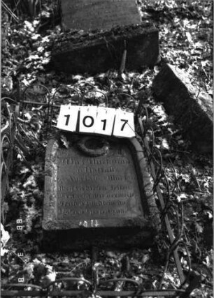 Grabstein 1017