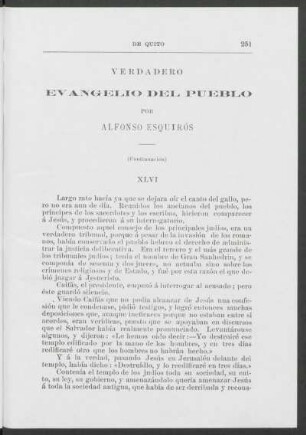 Verdadero Evangelio del Pueblo : XLVI - XLVIII