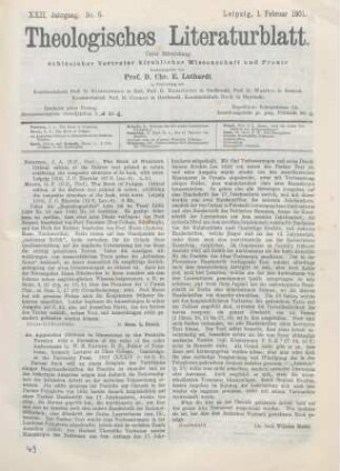 49-50 [Rezension] Barnes, William Emery, An apparatus criticus to chronicles in the Peshitta version