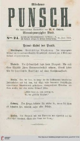Nro. 24 (11. Juni 1871)