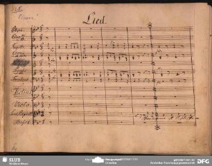 No. 8 Lied: "Vive l'empereur ist unsre Parole"