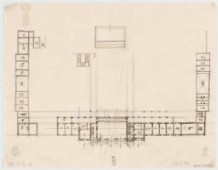 Thiersch, Friedrich von; München; Justizpalast - Teilgrundrisse
